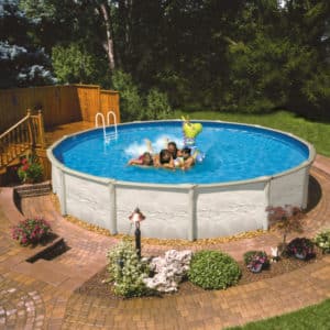 above ground pool