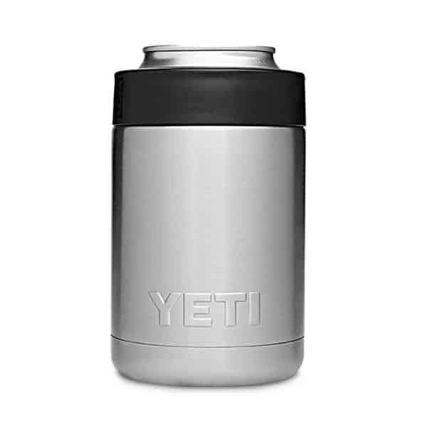 YETI Rambler Colster Stainless Steel White Bottle/Can Holder at