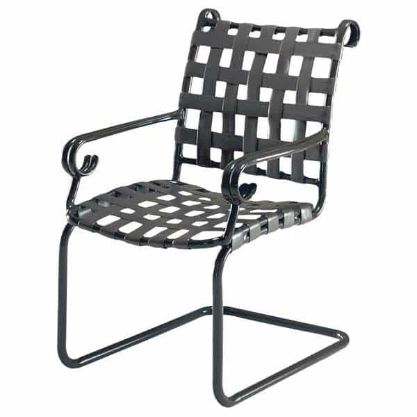 Ramsgate Strap Spring Base Dining Arm Chair 160403