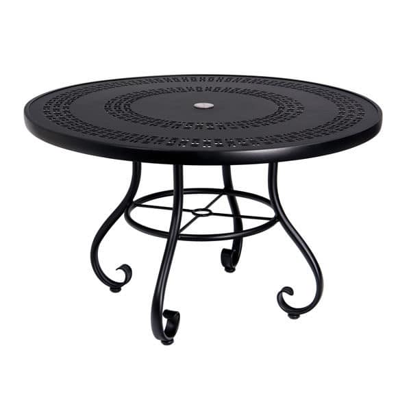 Ramsgate 48" Round Umbrella Table - Trellis 160582A