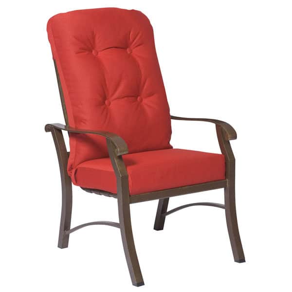 Cortland Cushion High-Back Dining Arm Chair 4ZM426